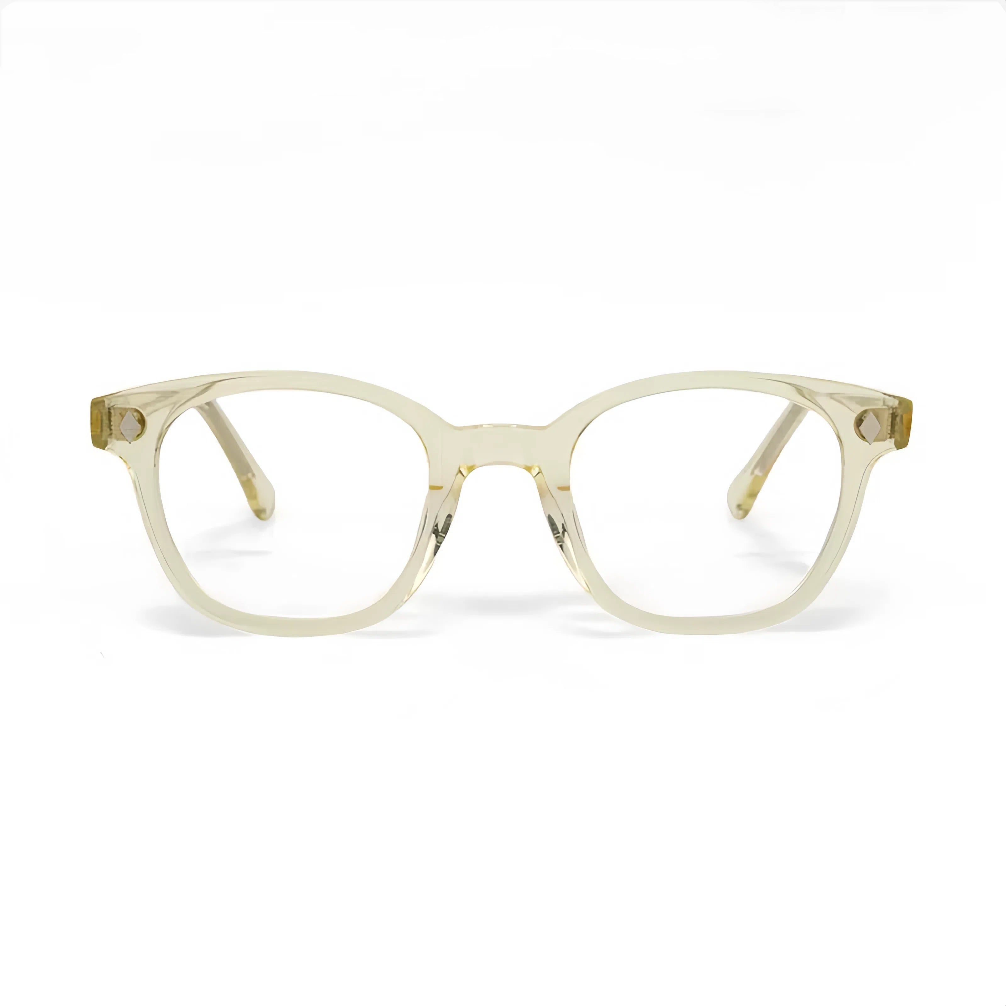 HIGLAZE • Ros • Thick Italian Acetate Frame • Custom Blue Light Lenses